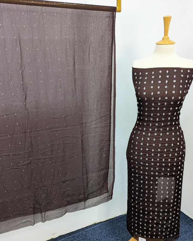 Hand Made Fancy Chiffon with Mukesh Work