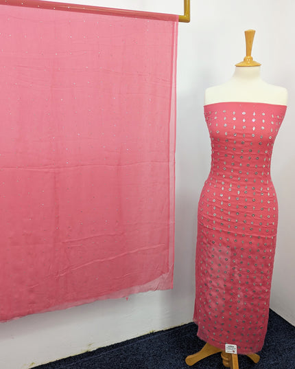Hand Made Fancy Chiffon with Mukesh Work