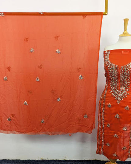 Pakistani Chiffon with Handmade LCD Gotta Work