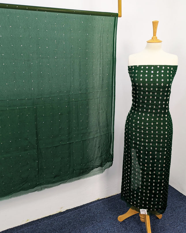 Hand Made Fancy Chiffon with Mukesh Work