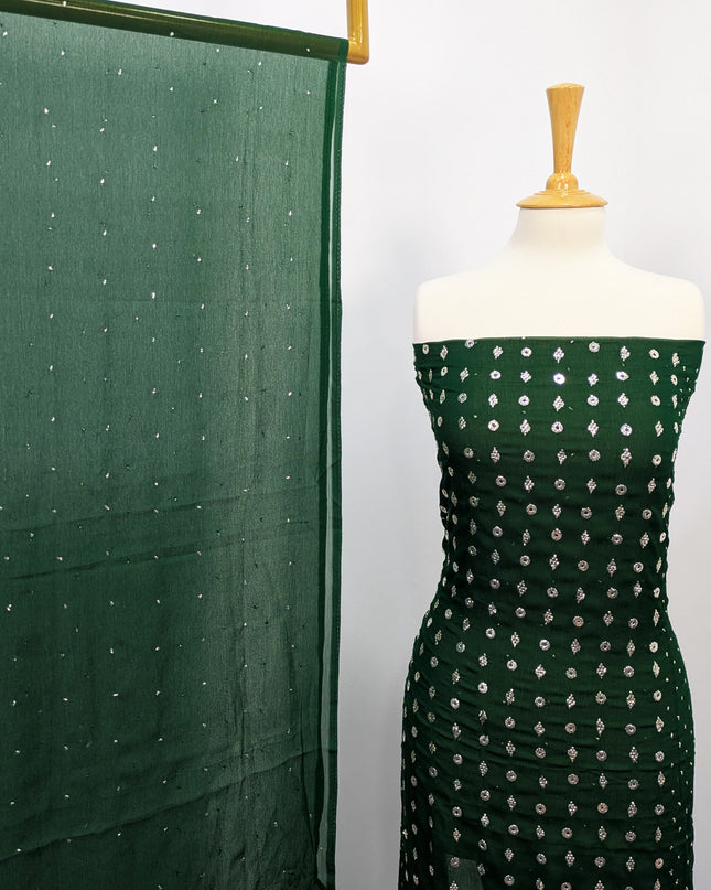 Hand Made Fancy Chiffon with Mukesh Work