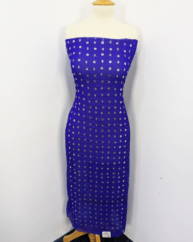 Hand Made Fancy Chiffon with Mukesh Work