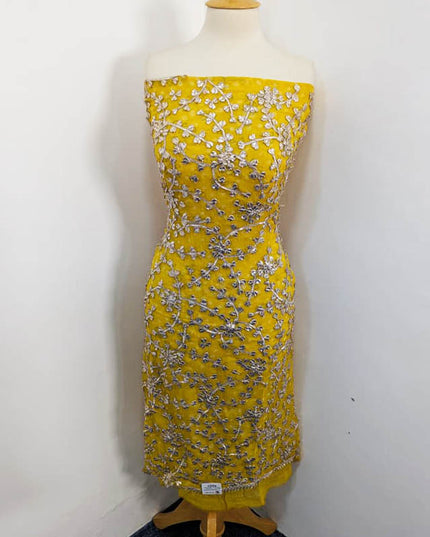 Bamber Chiffon With Chunnri And Gotta Work 2PC Unstitched