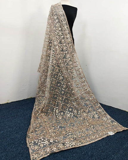 Handmade Full Jaal Gotta Work Organza Dupatta