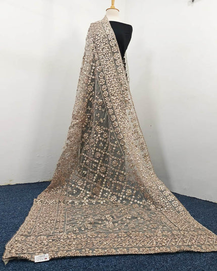 Handmade Full Jaal Gotta Work Organza Dupatta