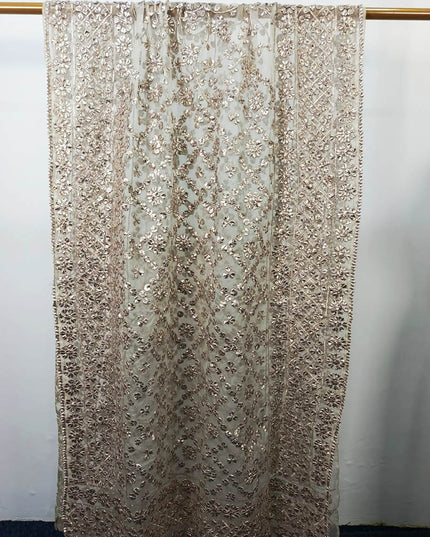 Handmade Full Jaal Gotta Work Organza Dupatta