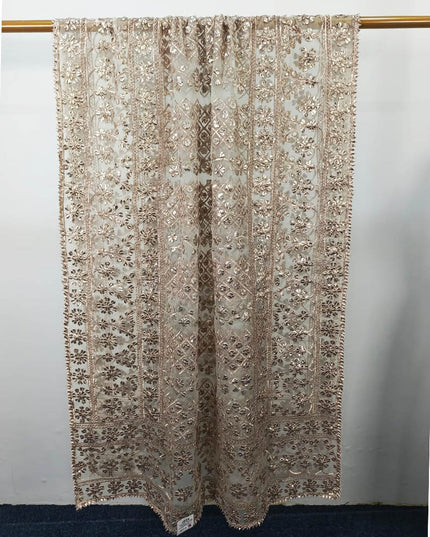 Handmade Full Jaal Gotta Work Organza Dupatta