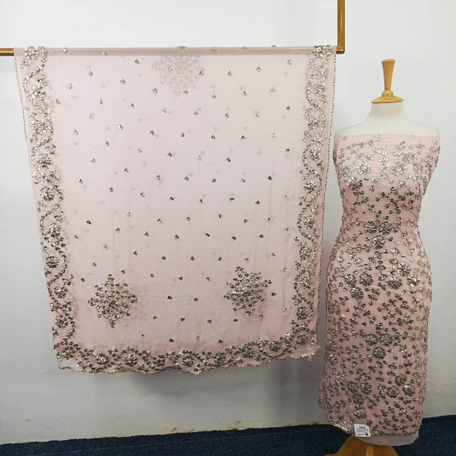 Handmade Gotta Work Chiffon 2PC Unstitched