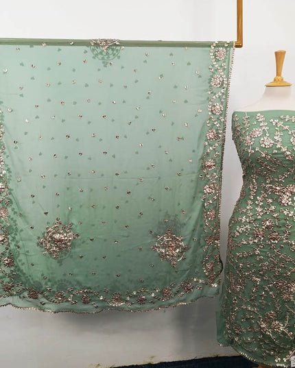 Handmade Gotta Work Chiffon 2PC Unstitched