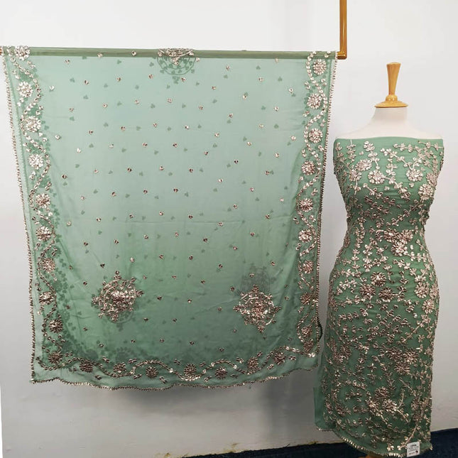 Handmade Gotta Work Chiffon 2PC Unstitched