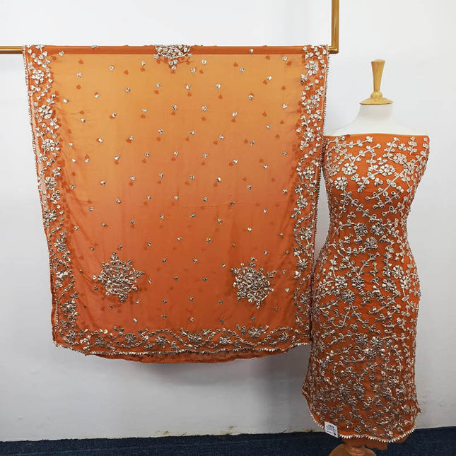 Handmade Gotta Work Chiffon 2PC Unstitched