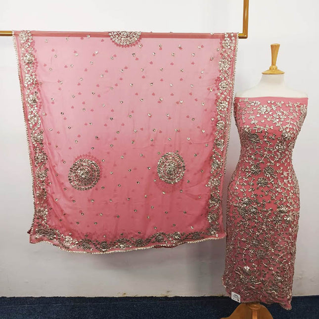 Handmade Gotta Work Chiffon 2PC Unstitched