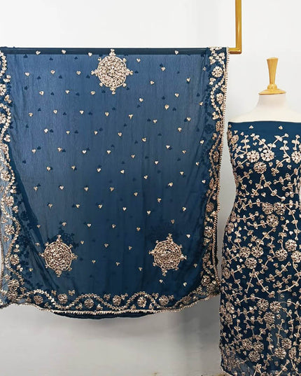 Handmade Gotta Work Chiffon 2PC Unstitched