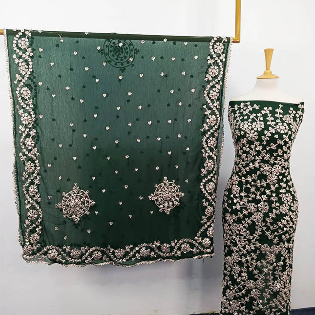 Handmade Gotta Work Chiffon 2PC Unstitched