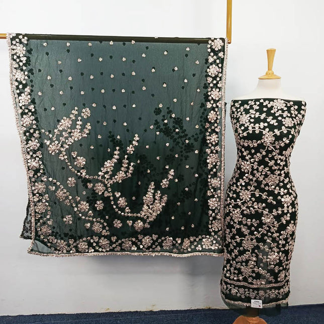 Handmade Gotta Work Chiffon 2PC Unstitched