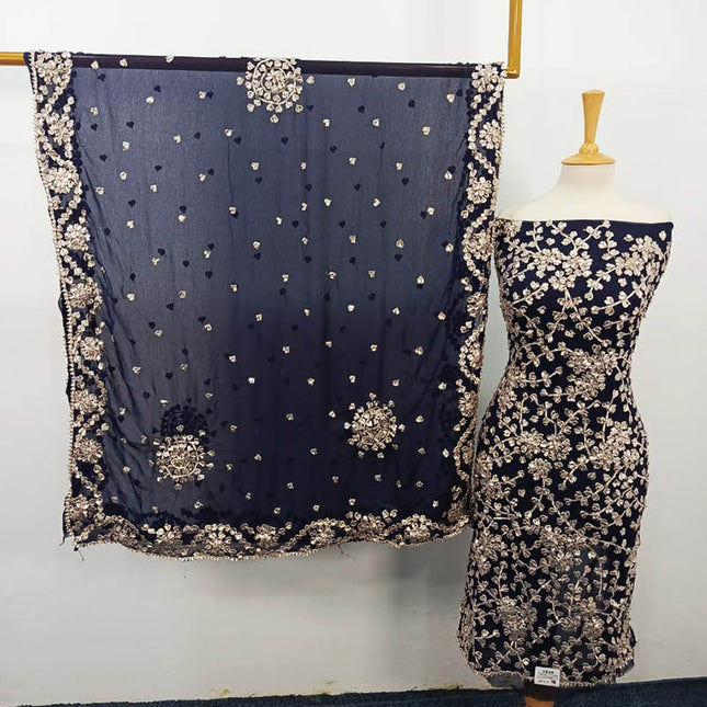 Handmade Gotta Work Chiffon 2PC Unstitched