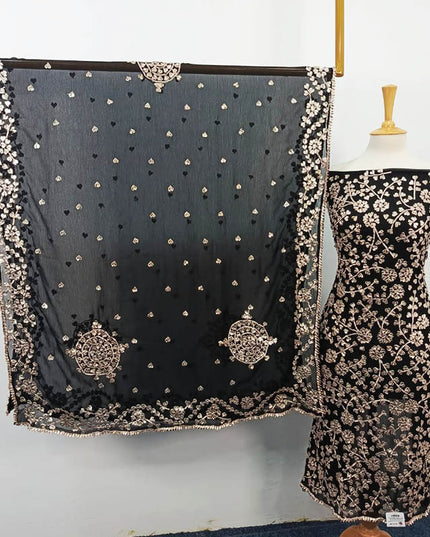 Handmade Gotta Work Chiffon 2PC Unstitched