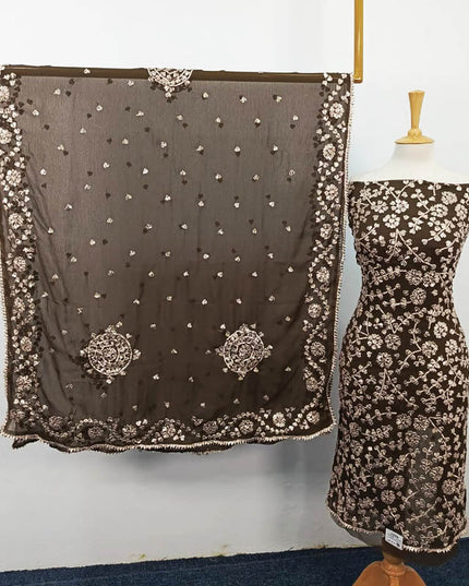 Handmade Gotta Work Chiffon 2PC Unstitched