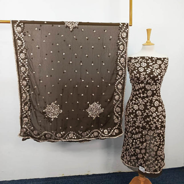 Handmade Gotta Work Chiffon 2PC Unstitched