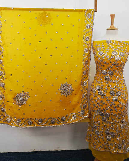 Handmade Gotta Work Chiffon 2PC Unstitched