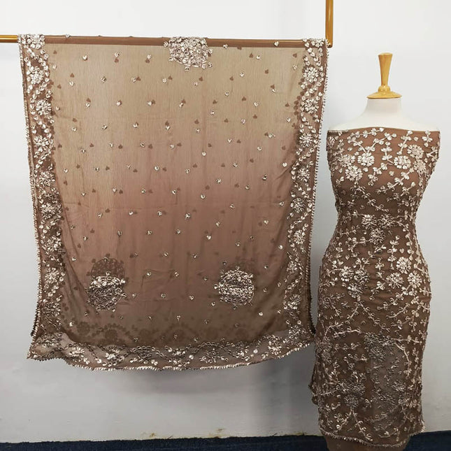 Handmade Gotta Work Chiffon 2PC Unstitched