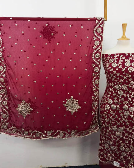 Handmade Gotta Work Chiffon 2PC Unstitched