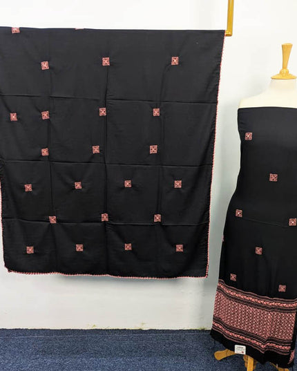 Marina With Tarkashi And Pakka  Sheesha Work 3PC Unstitched