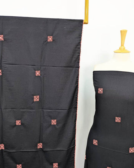 Marina With Tarkashi And Pakka  Sheesha Work 3PC Unstitched