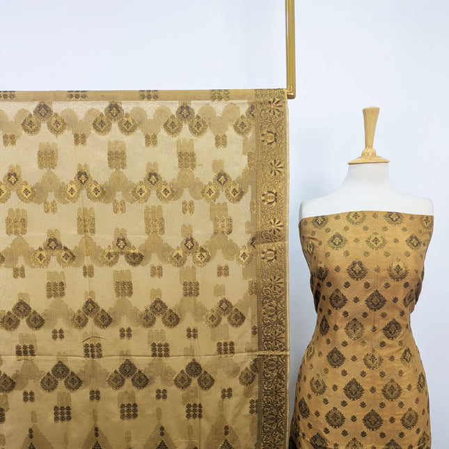 Fancy Indian Silk With Banarasi Work 2PC Unstitched