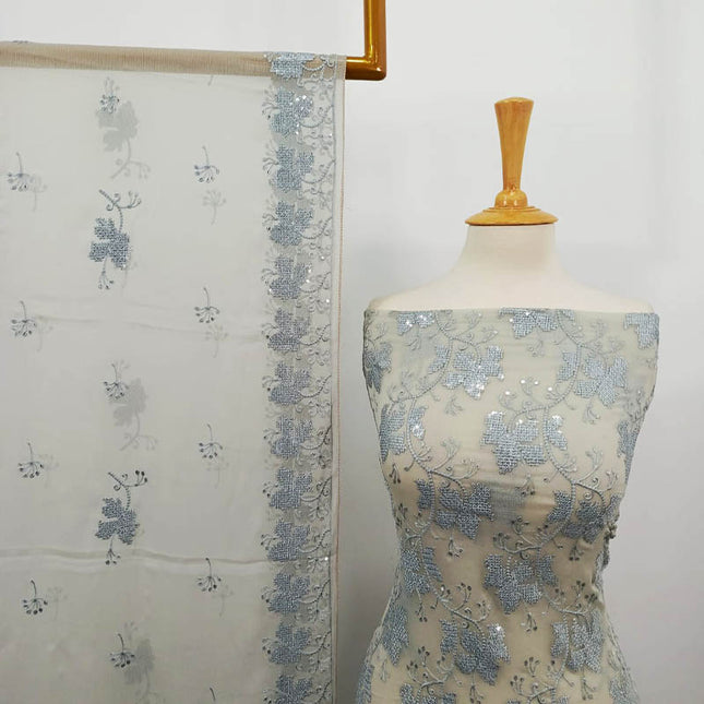 Embroidered Chiffon 2PC Unstitched