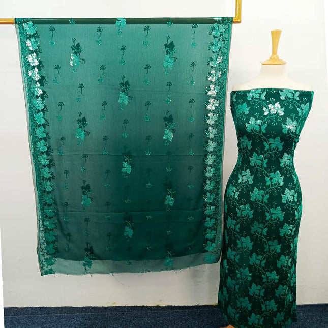 Embroidered Chiffon 2PC Unstitched