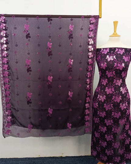 Embroidered Chiffon 2PC Unstitched