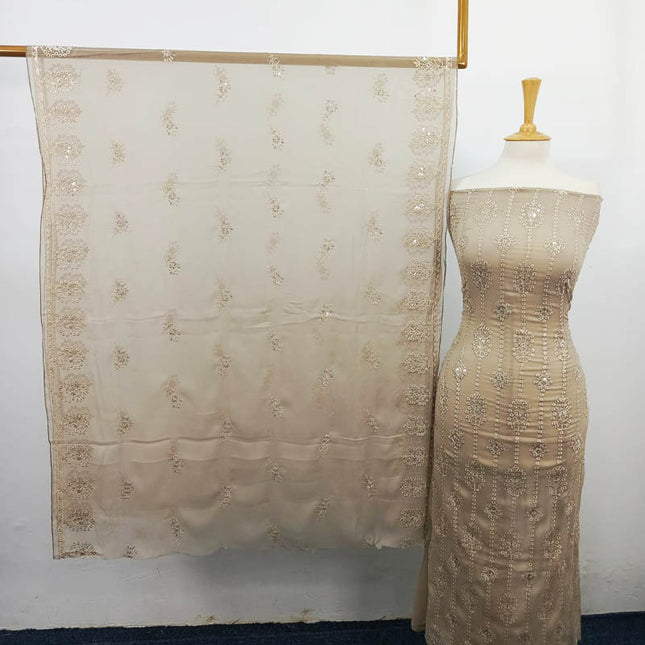 Embroidered Chiffon 2PC Unstitched