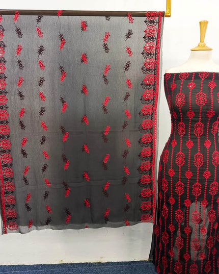 Embroidered Chiffon 2PC Unstitched