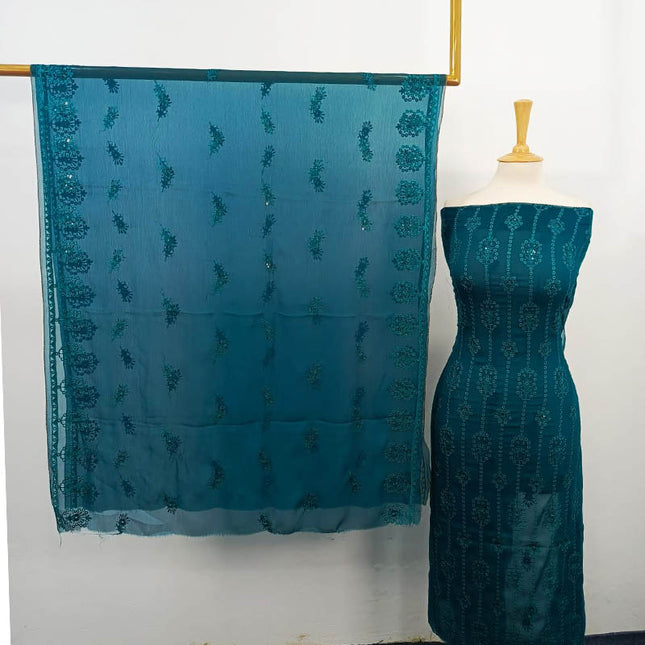 Embroidered Chiffon 2PC Unstitched