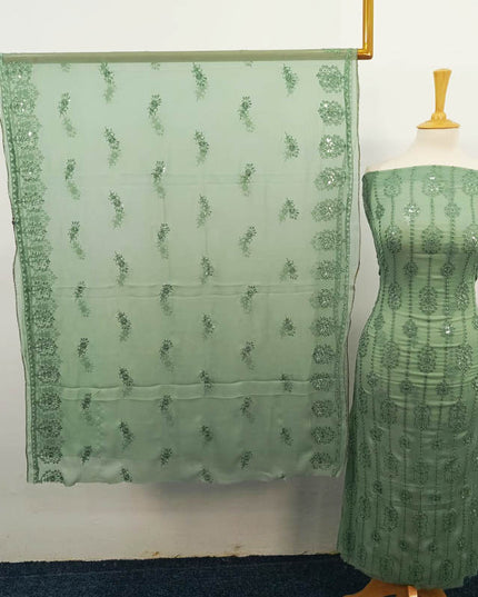 Embroidered Chiffon 2PC Unstitched