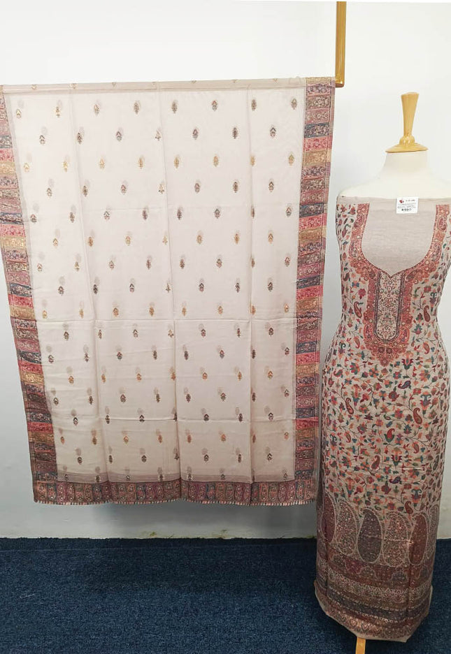 Premium Pure Kani Silk 3PC Unstitched