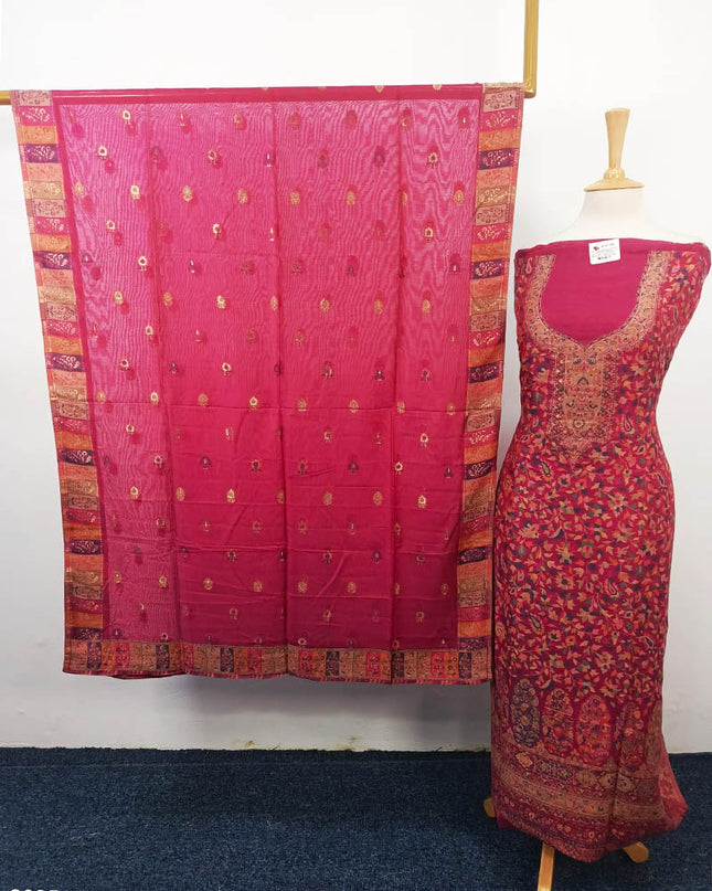 Premium Pure Kani Silk 3PC Unstitched