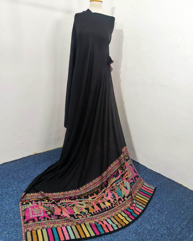 Exquisite Pure Original  Kani Silk Shawl