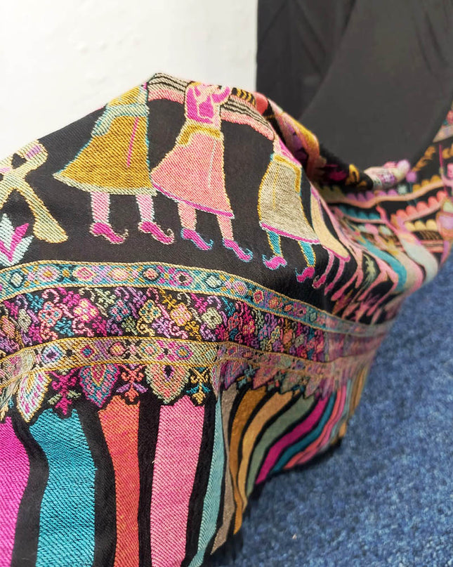 Exquisite Pure Original  Kani Silk Shawl