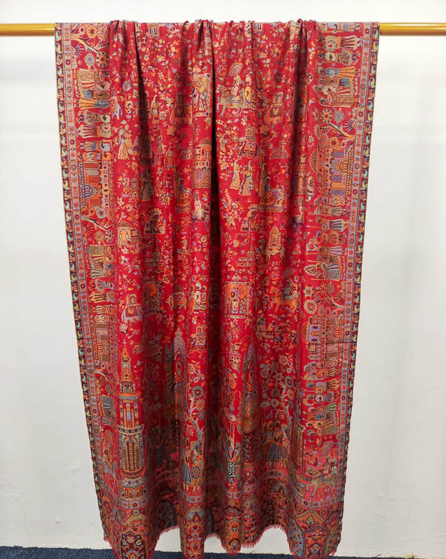 Exquisite Pure Original  Kani Silk Shawl