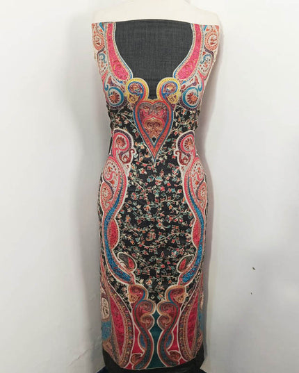 Embroidered Kani Silk Wool 3PC Unstitched