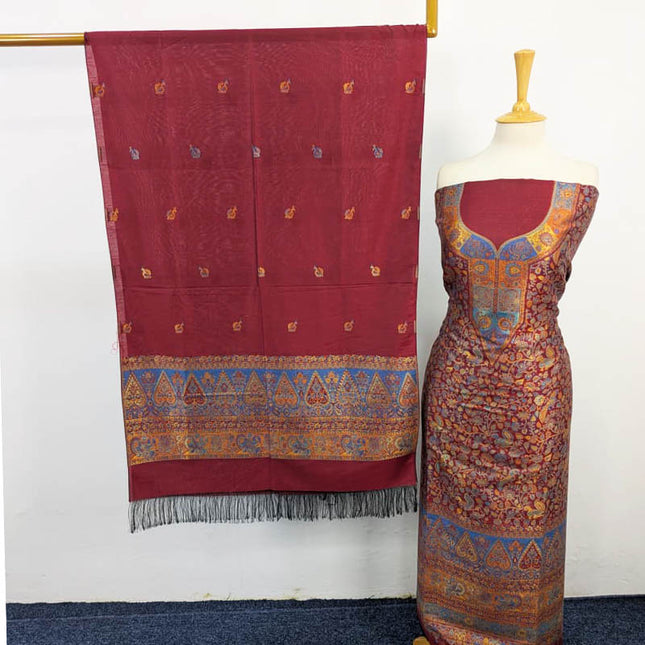 Premium Pure Kani Silk 3PC Unstitched