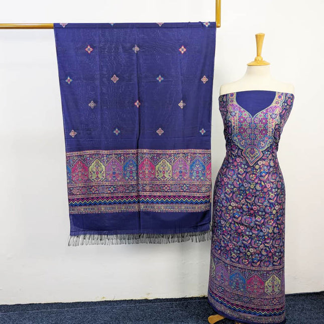 Premium Pure Kani Silk 3PC Unstitched