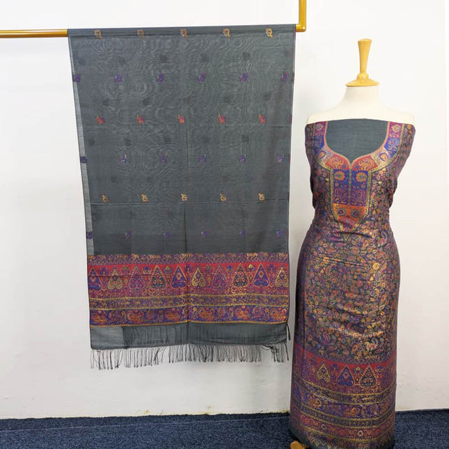 Premium Pure Kani Silk 3PC Unstitched