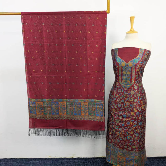 Premium Pure Kani Silk 3PC Unstitched