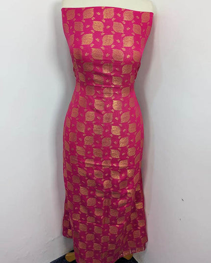 Indian Banrasi Work Indian Chiffon ( Dyeable In All Colours ) 2PC Unstitched