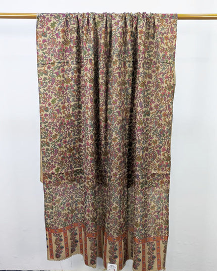 Fancy Digital Printed Wool Shawl  ( Ready To Wear )