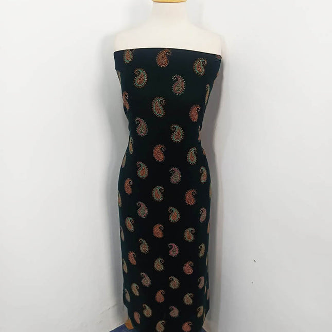 Fancy Embroidered Velvet 3PC Unstitched