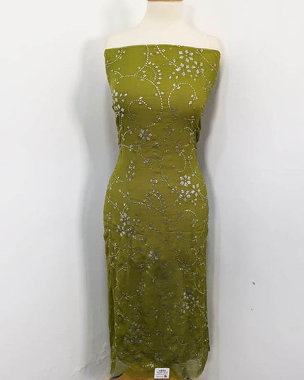 Handmade Mukesh Work Chiffon 2PC Unstitched